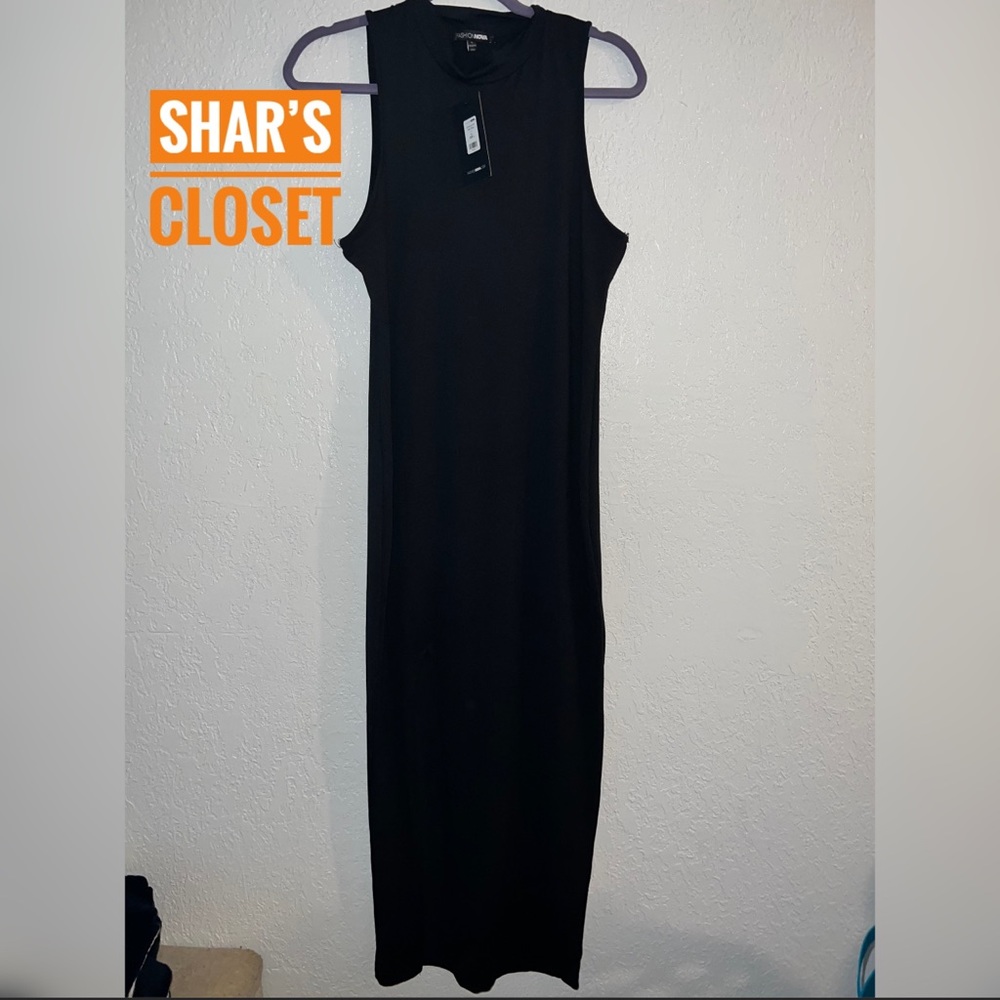 Fashion Nova | Drinks On Her Maxi | Large | Black